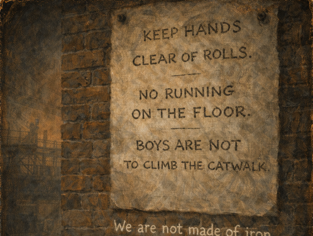 Safety Notice (Written in Charcoal) — A Lost Chapter from Ashes & Iron