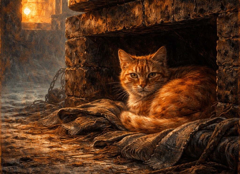 The Foundry Cat — A Lost Chapter from Ashes & Iron